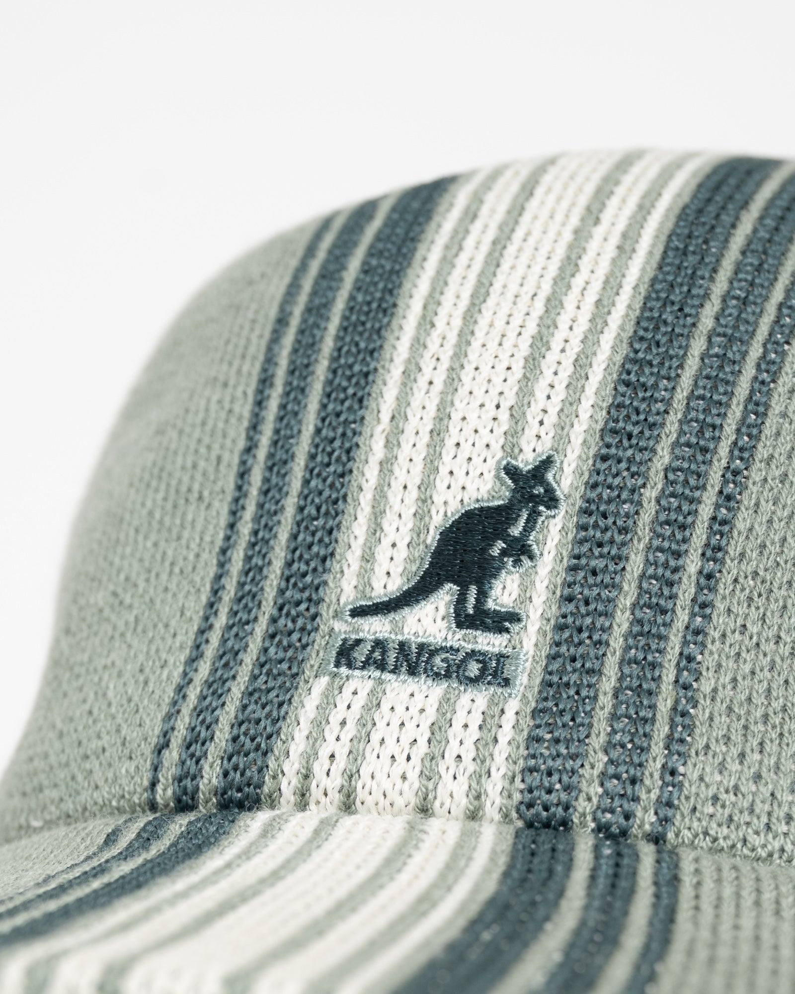 Nostalgia Stripe Spacecap Green