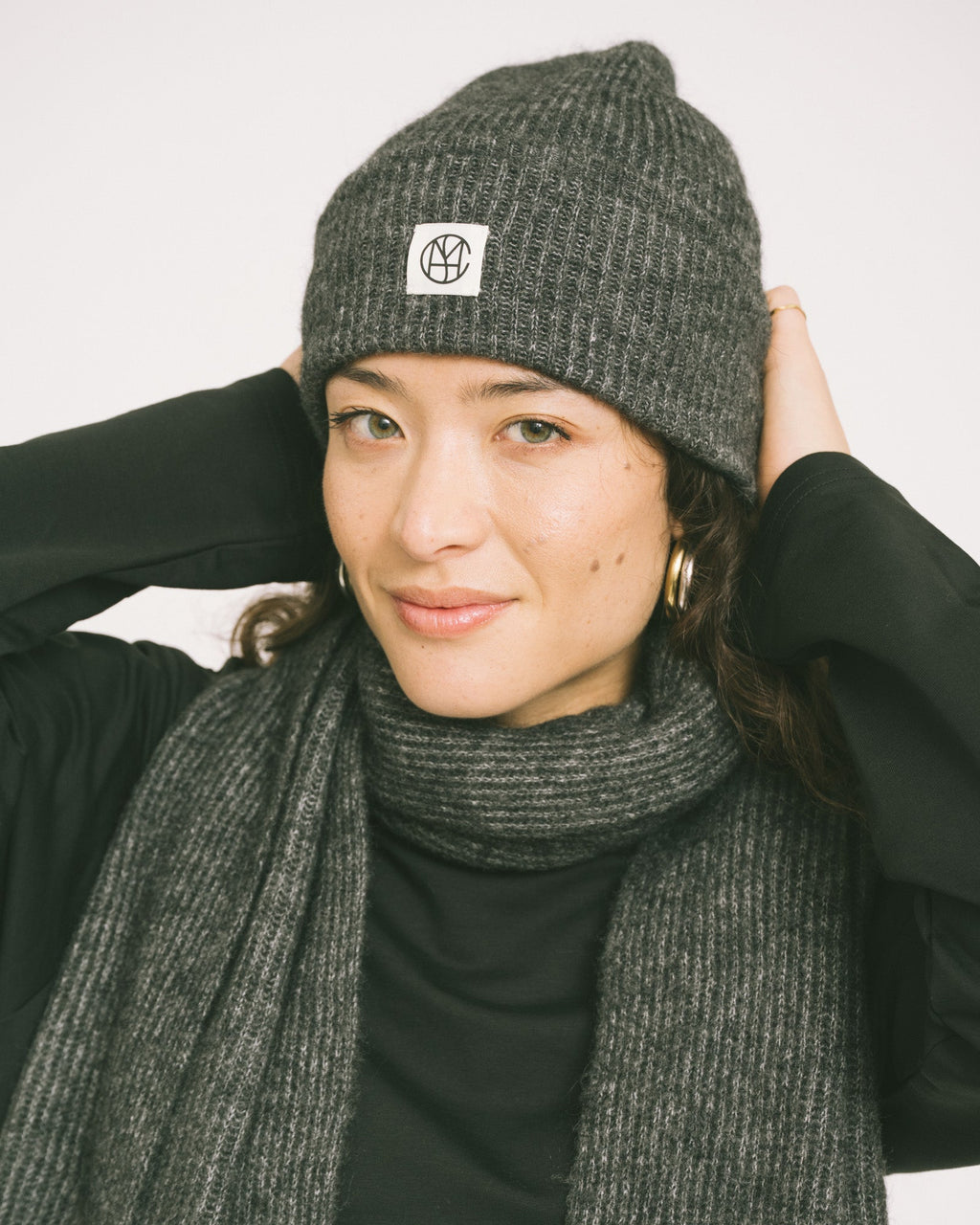 Hope Icon Beanie Grey