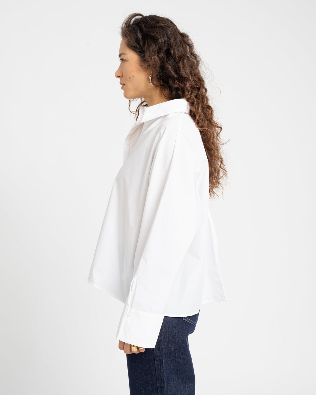 Natalia Zenika Boxy Shirt White