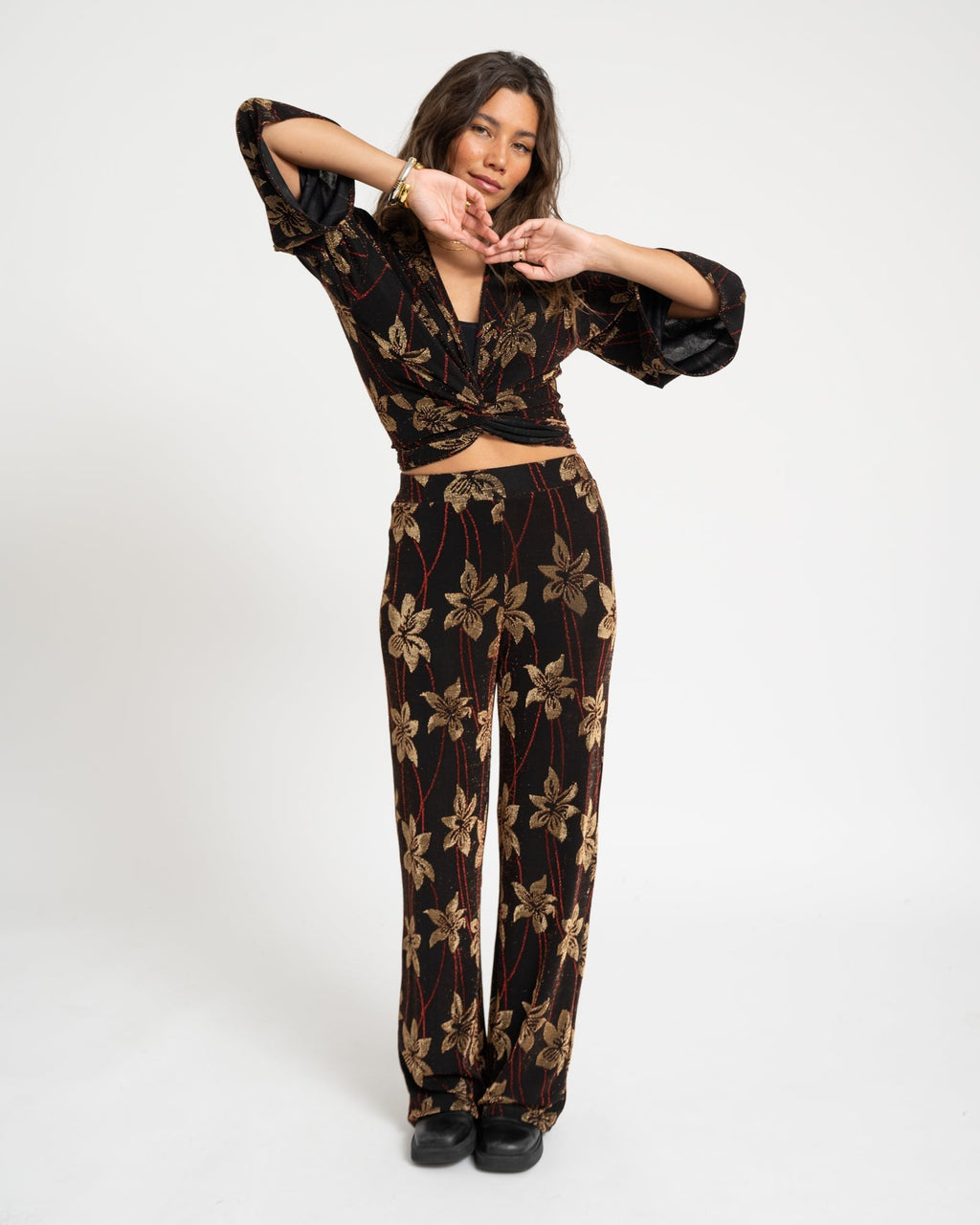 Sunny Tropical Black One Size