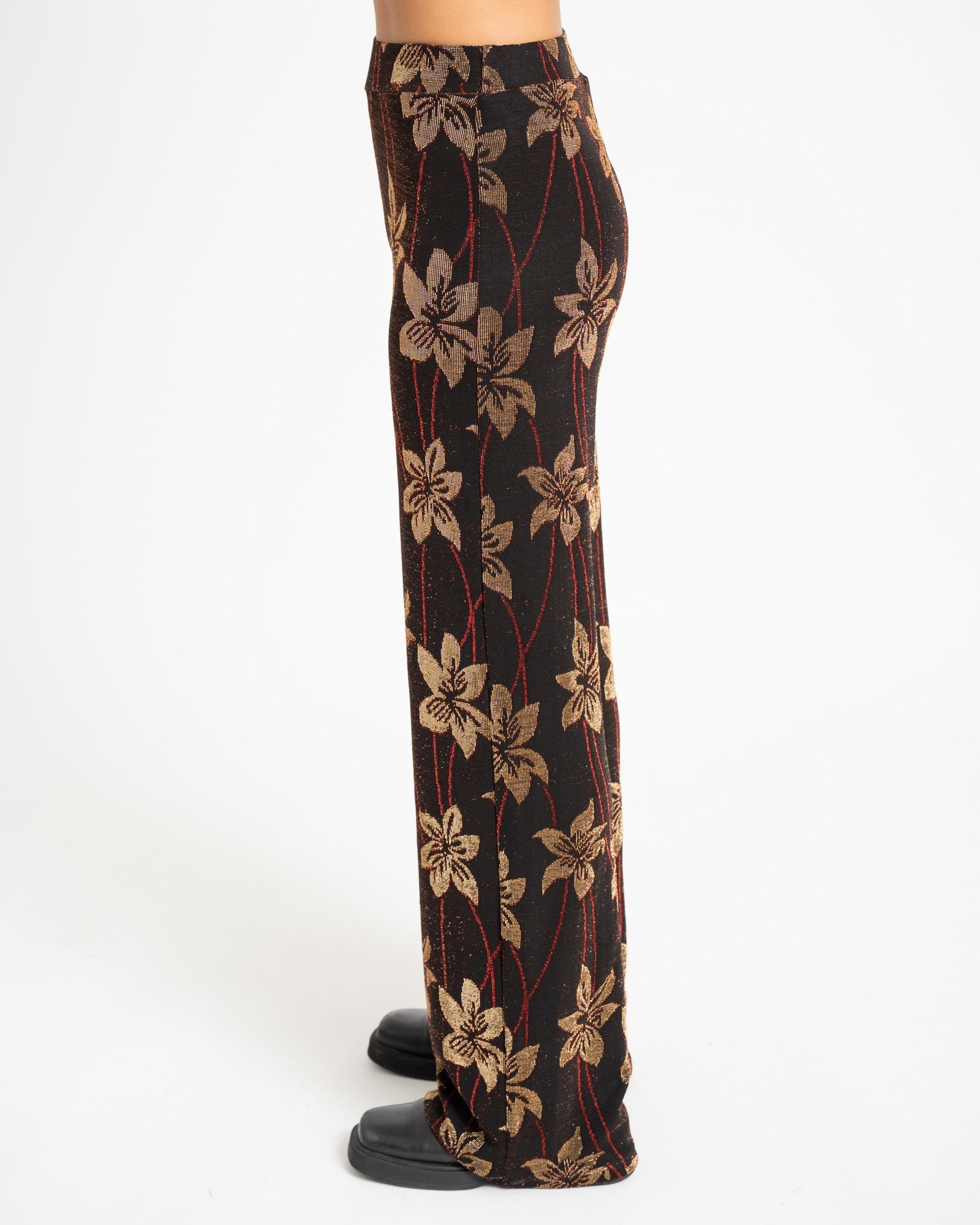 Luna Pants Tropical Black