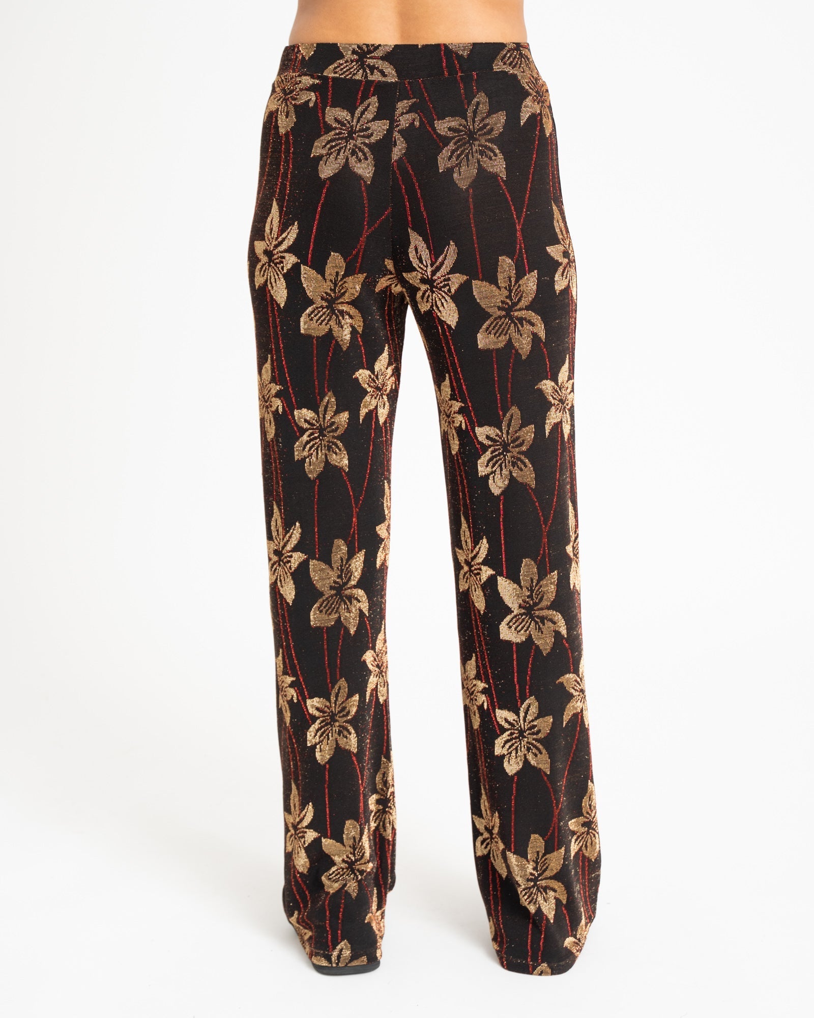 Luna Pants Tropical Black