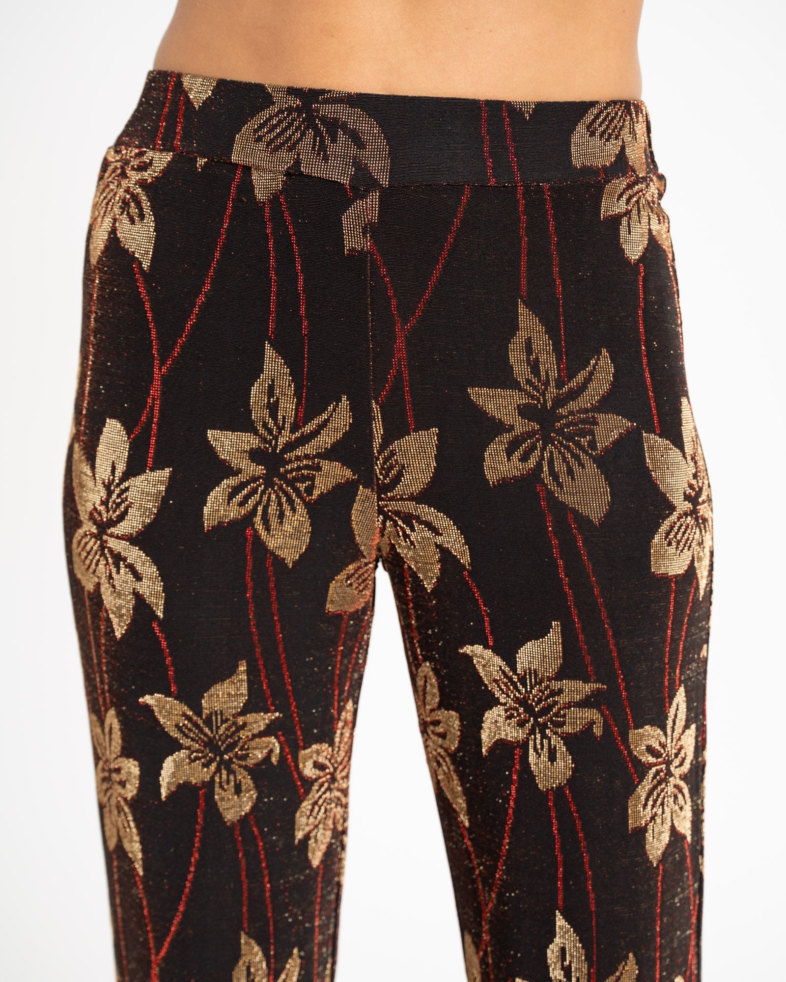 Luna Pants Tropical Black