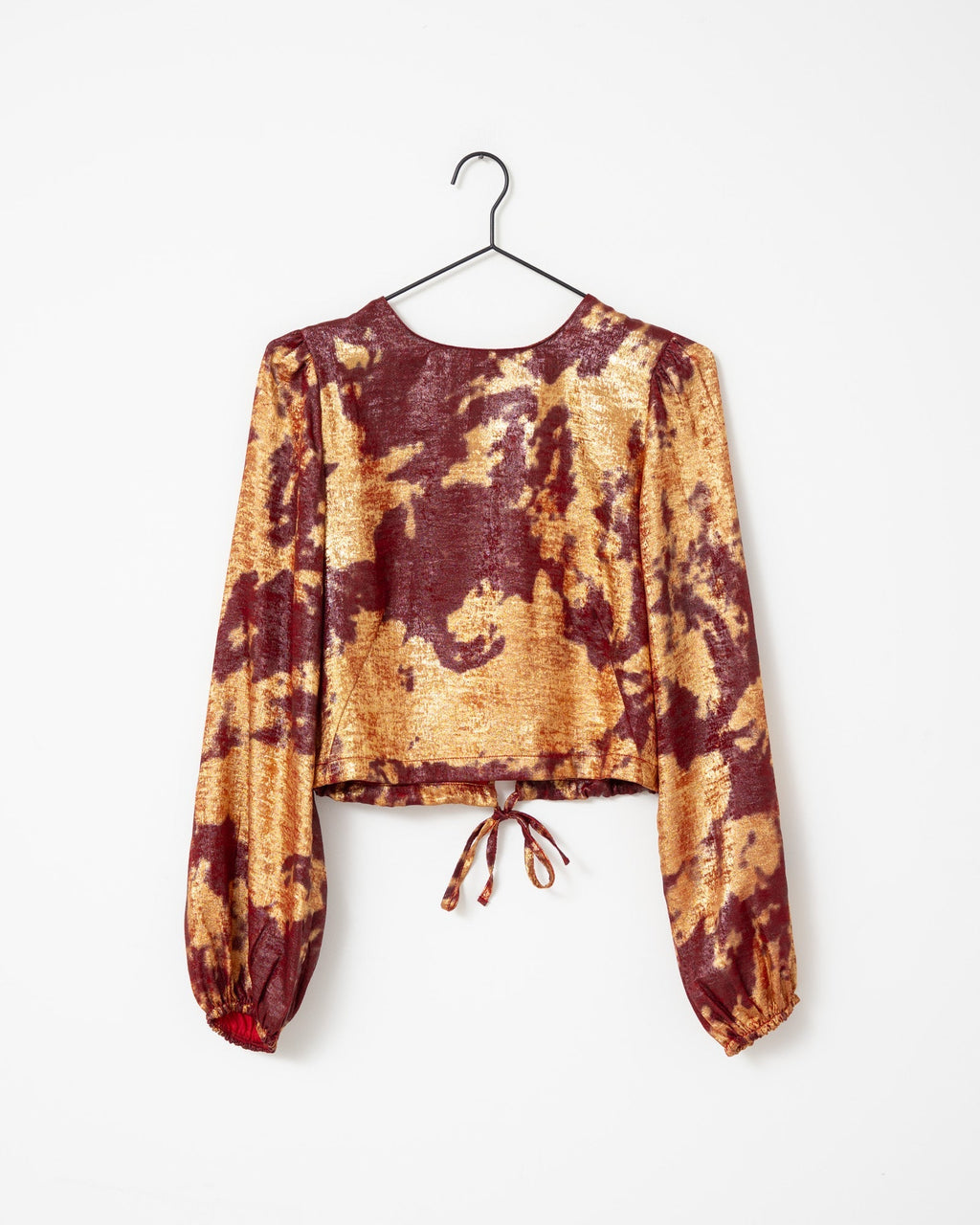 Oi-Vi Blouse Burgundy