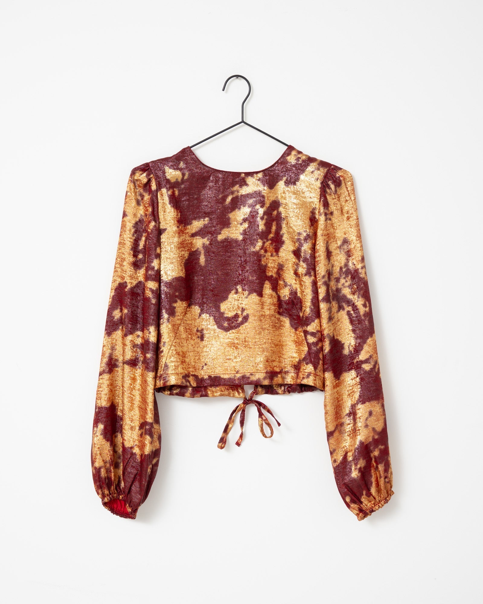 Oi-Vi Blouse Burgundy