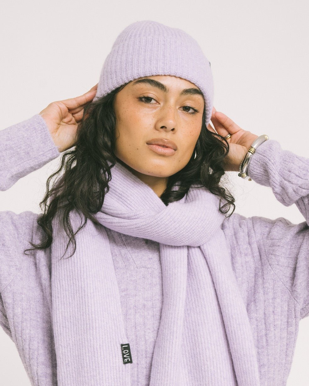 Ronja Beanie Lilac