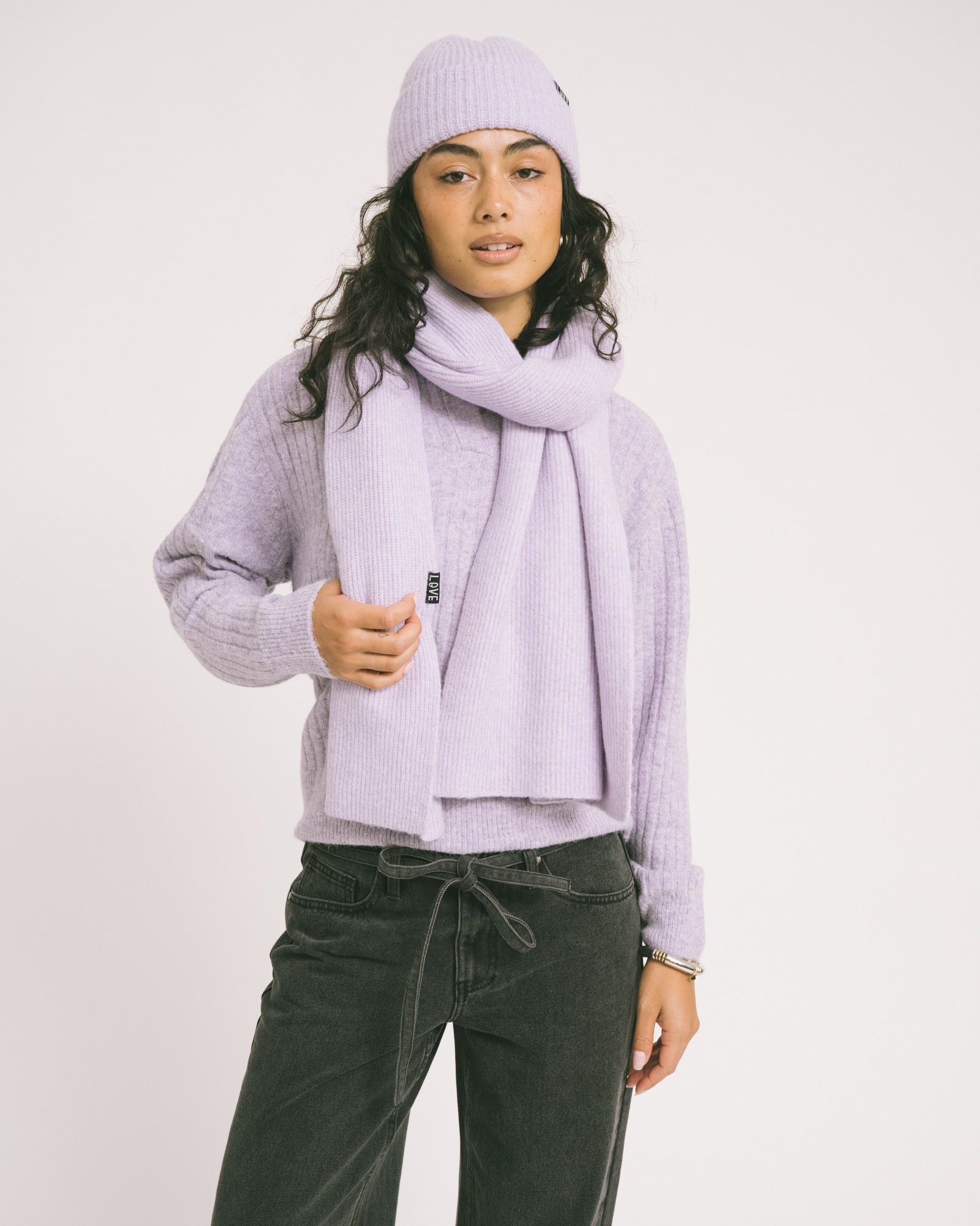 Ronja Beanie Lilac