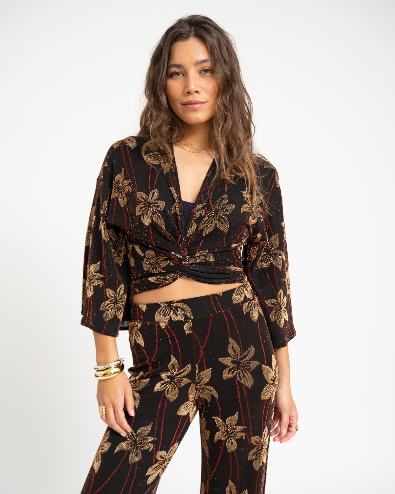 Sunny Tropical Black One Size