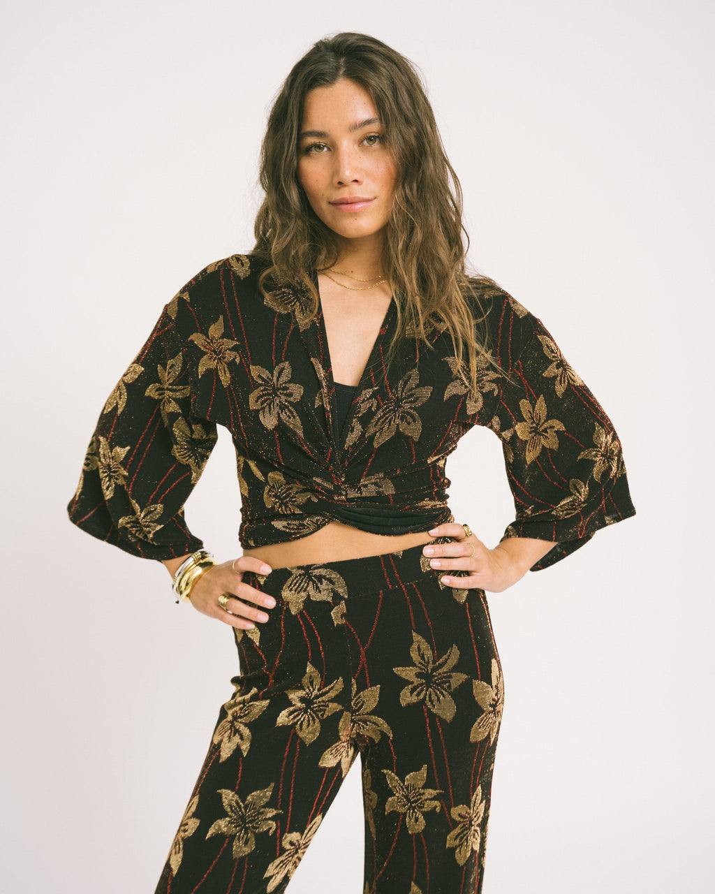 Sunny Tropical Black One Size