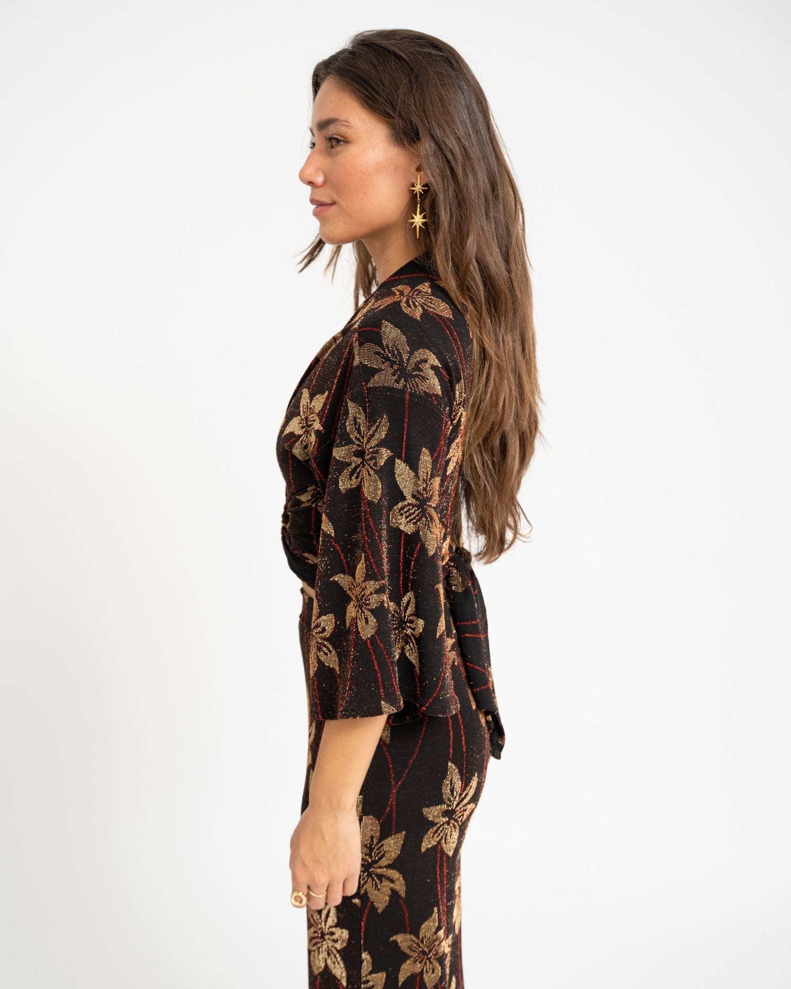 Sunny Tropical Black One Size