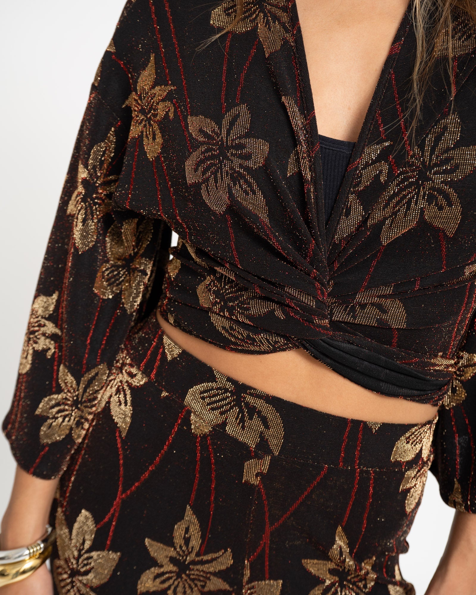 Sunny Tropical Black One Size