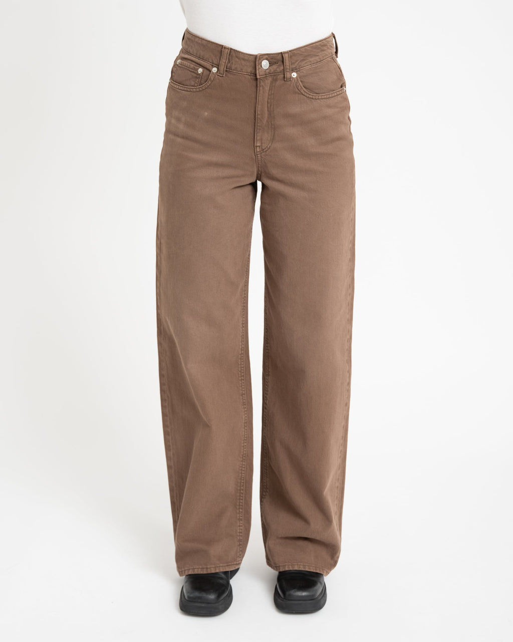 Color Denim Chocolate Brown