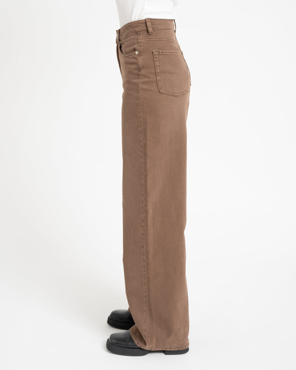 Color Denim Chocolate Brown