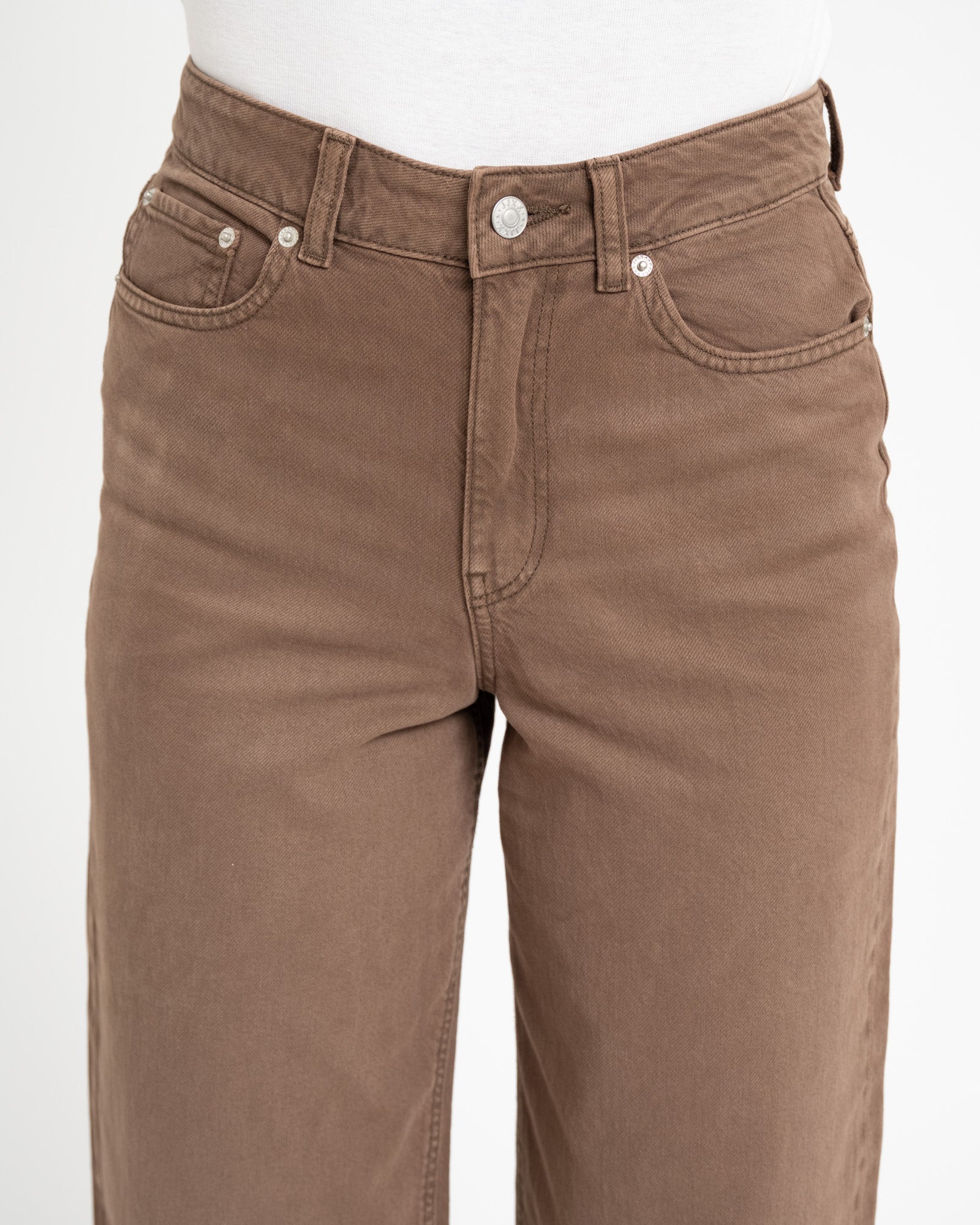 Color Denim Chocolate Brown